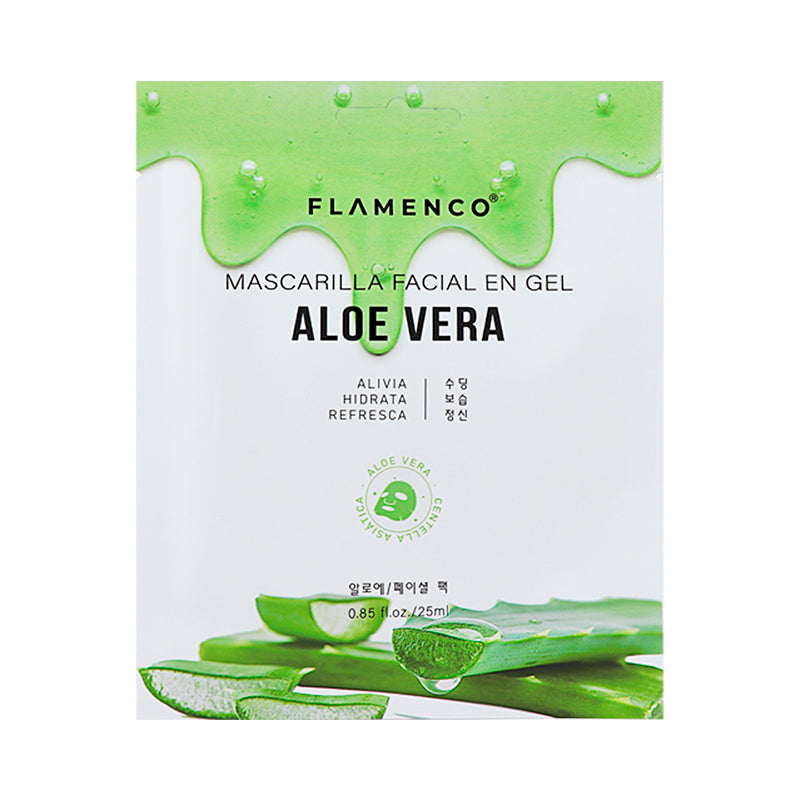 Mascarilla Facial en Gel de Aloe Vera