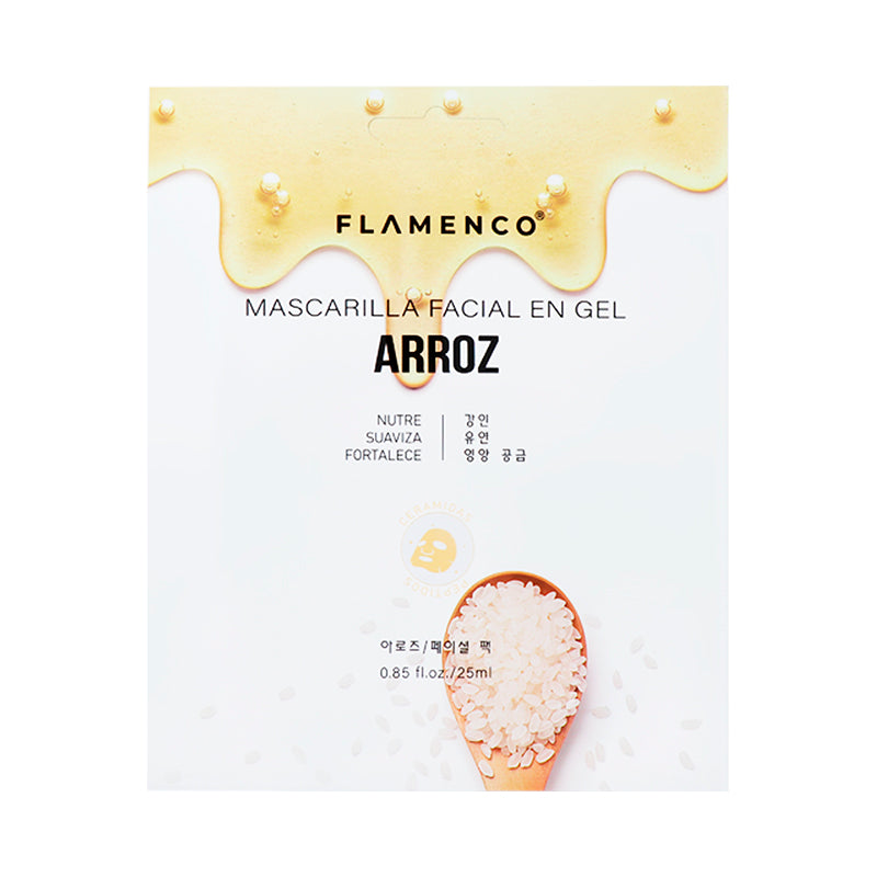 Mascarilla Facial en Gel de Arroz