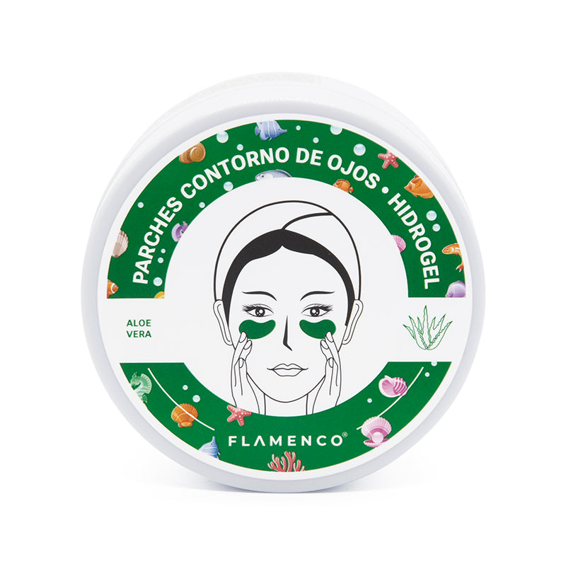 Parches Contorno de Ojos Hidrogel Aloe Vera