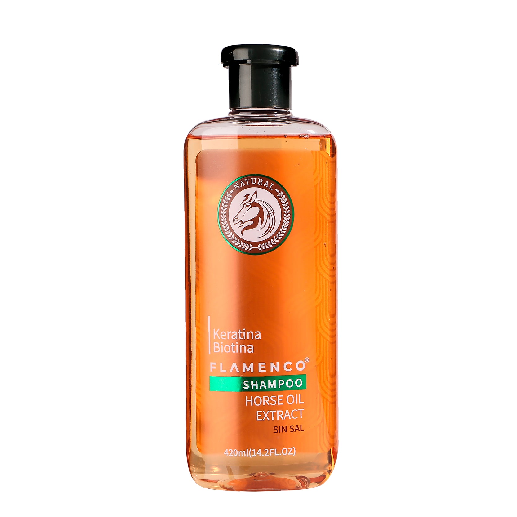 Champú de Extracto de Aceite de Caballo