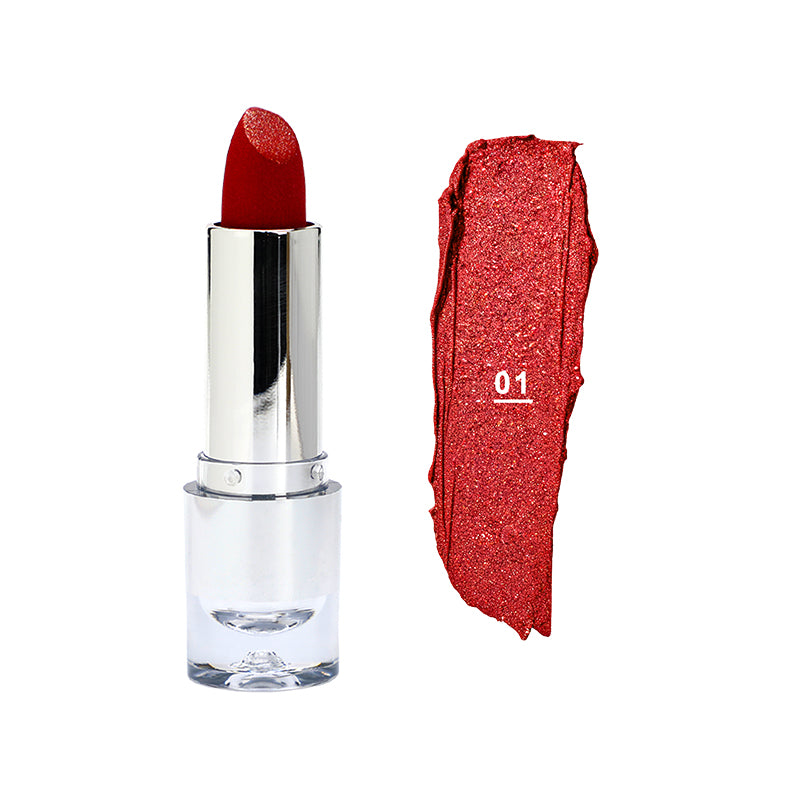 Labial en Barra con Glitter