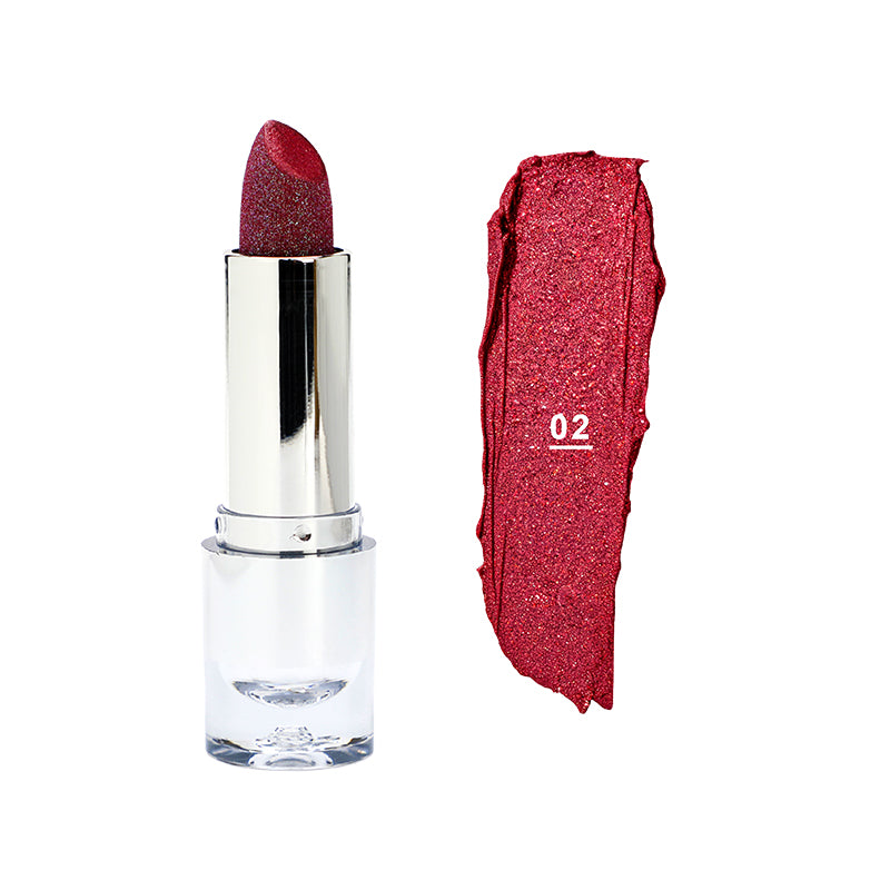 Labial en Barra con Glitter
