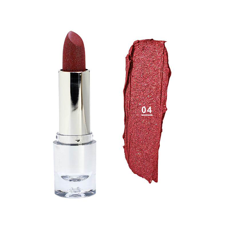 Labial en Barra con Glitter