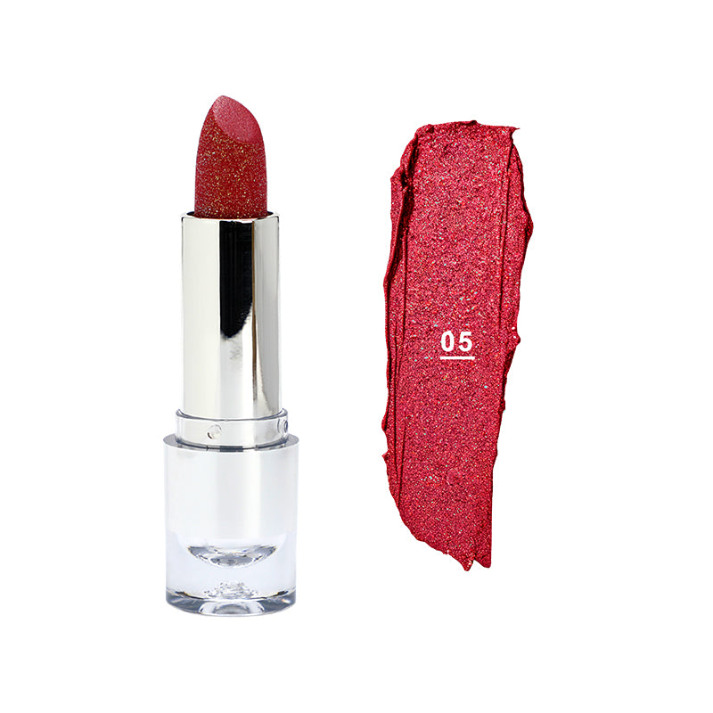 Labial en Barra con Glitter