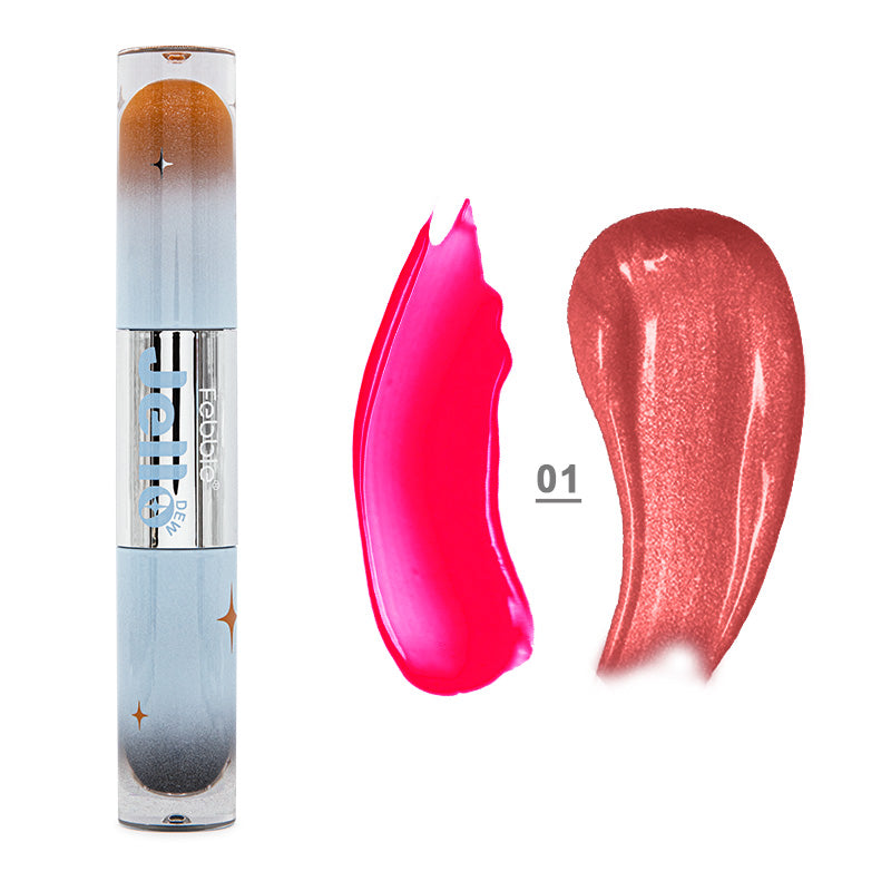 Dúo de Delineador Peel-Off y Brillo Labial Jello Dew