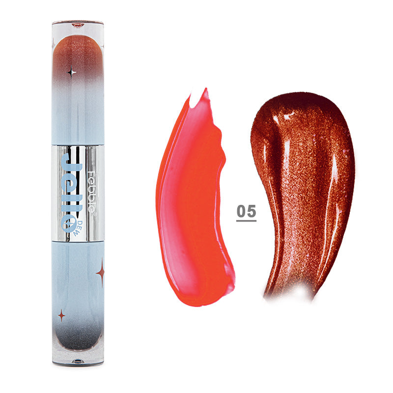 Dúo de Delineador Peel-Off y Brillo Labial Jello Dew