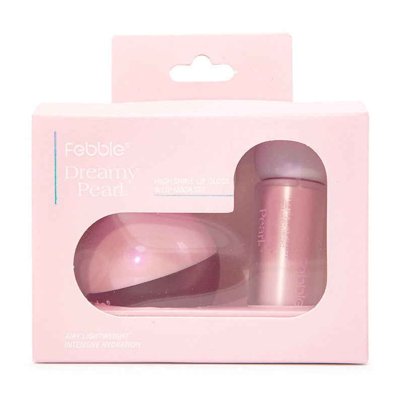 Set Brillo & Máscara de Labios Hidratante Dreamy Pearl