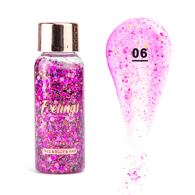Glitter en Gel