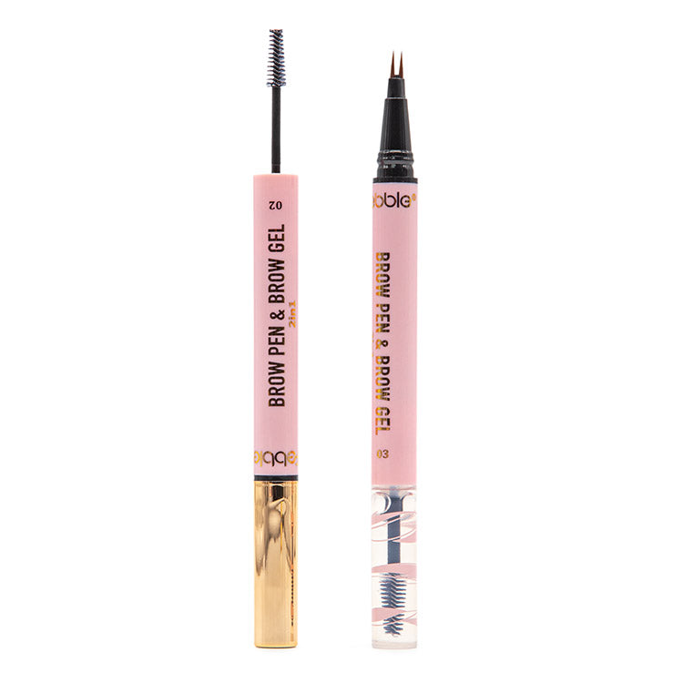 Delineador de Cejas Microblanding Duo