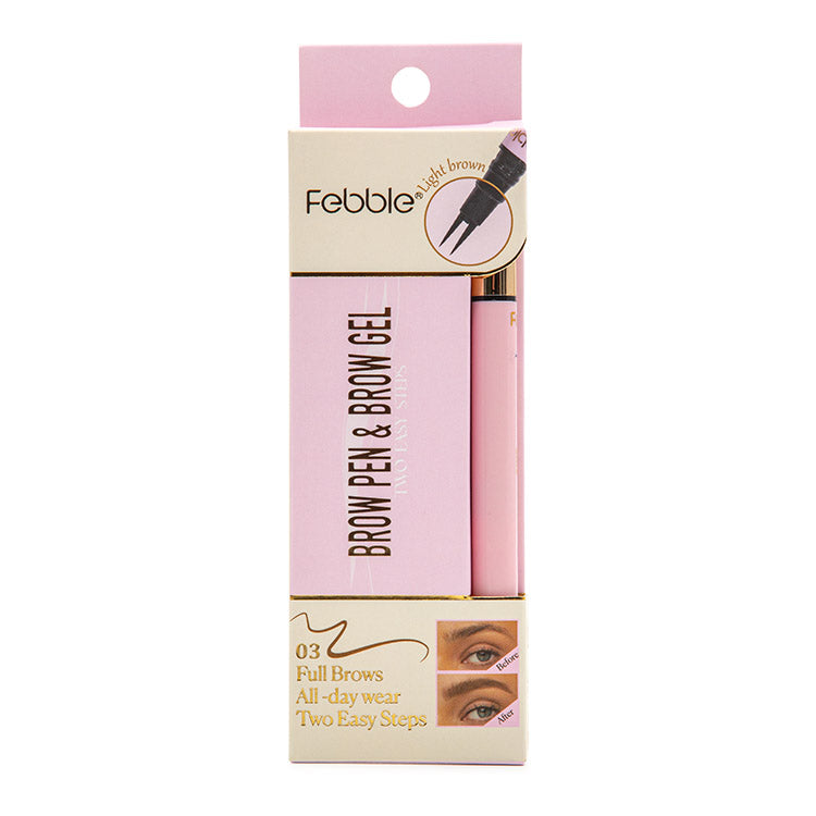 Delineador de Cejas Microblanding Duo
