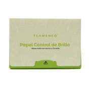 Papel Control de brillo Té verde