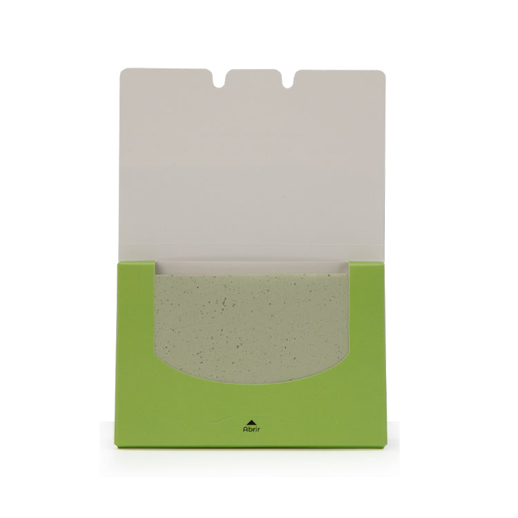 Papel Control de brillo Té verde