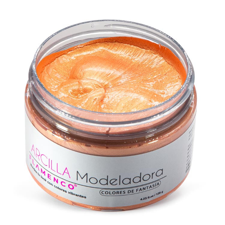 Arcilla Modeladora de Cabello Naranjo
