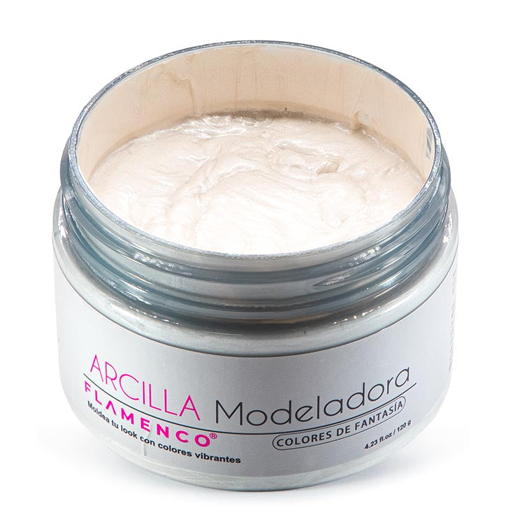 Arcilla Modeladora de Cabello Blanco