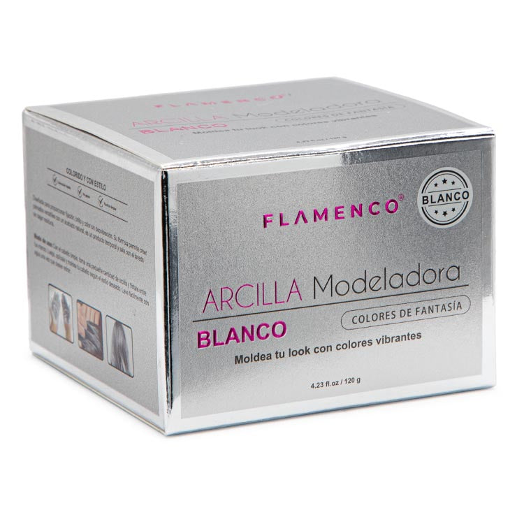 Arcilla Modeladora de Cabello Blanco