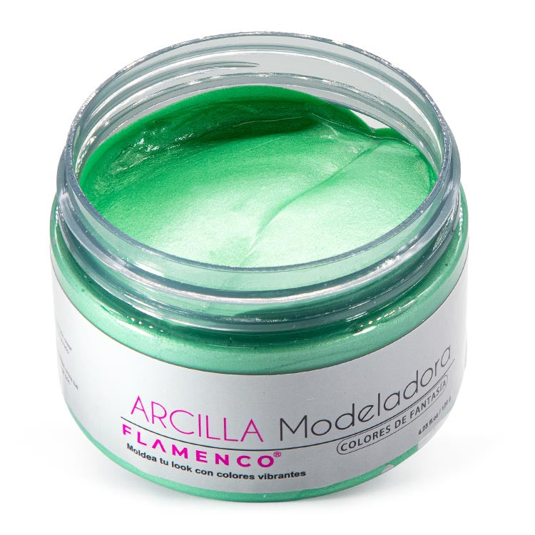 Arcilla Modeladora de Cabello Verde