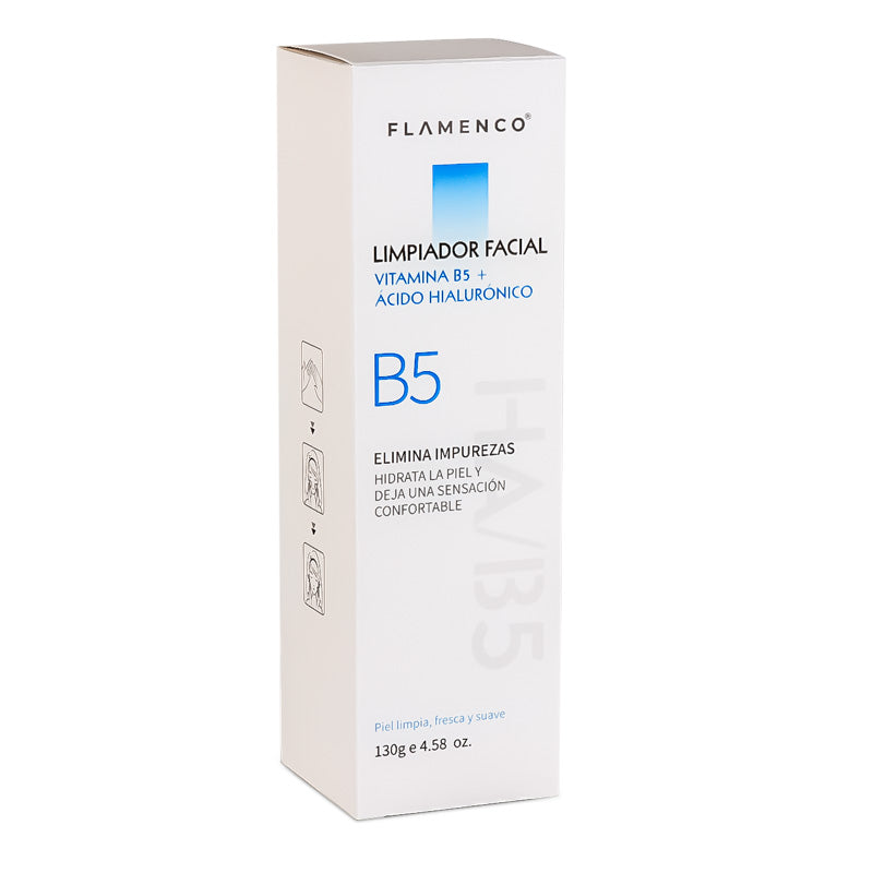 Limpiador Facial Vitamina B5 + Ácido Hialurónico