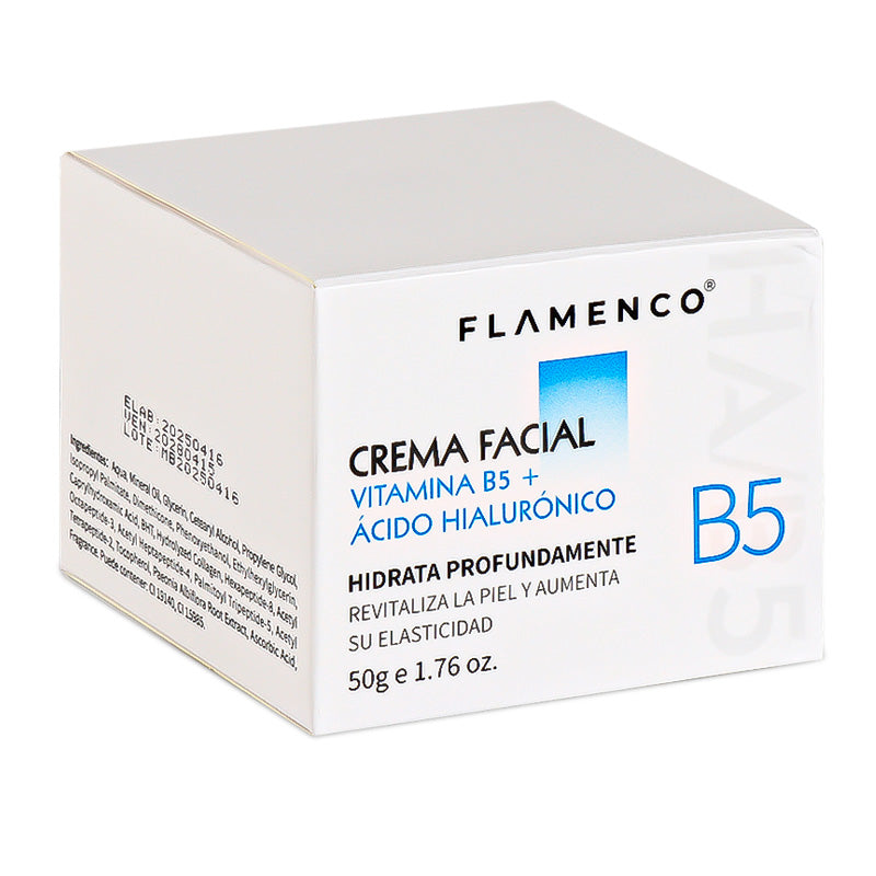 Crema Facial Vitamina B5 + Hialurónico