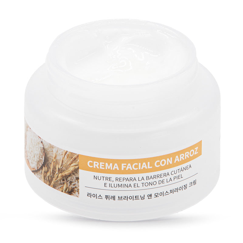Crema Facial de Arroz