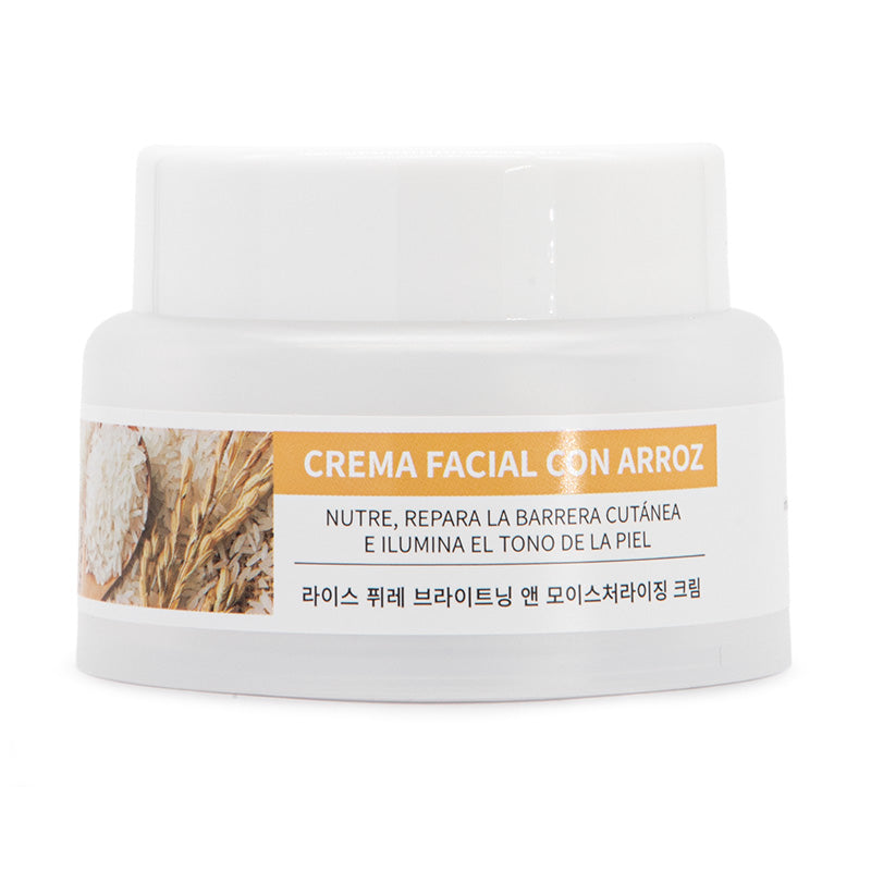 Crema Facial de Arroz
