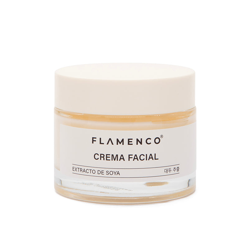 Crema Facial Extracto de Soya