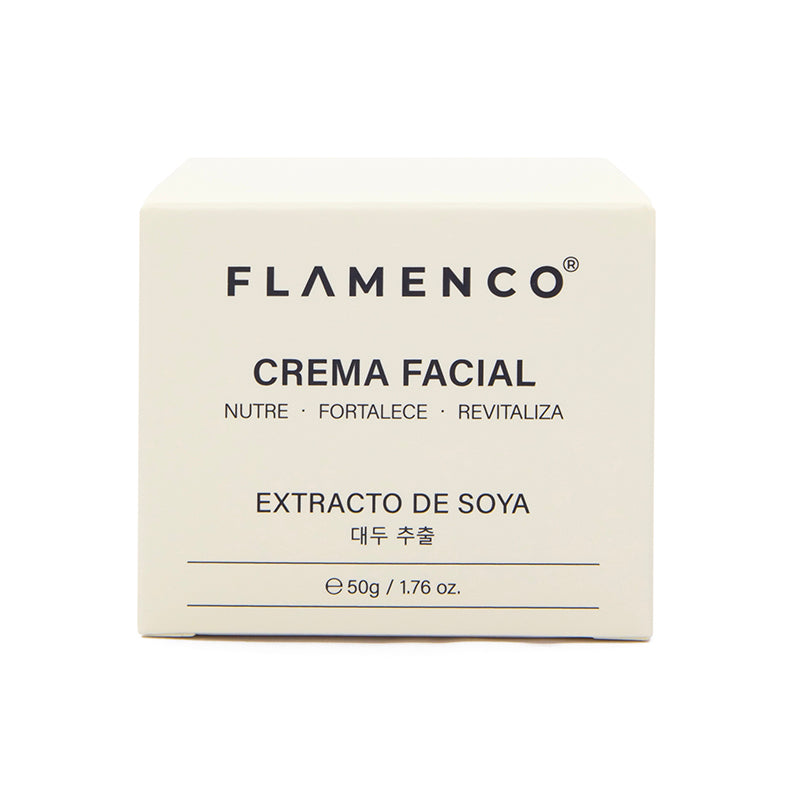 Crema Facial Extracto de Soya