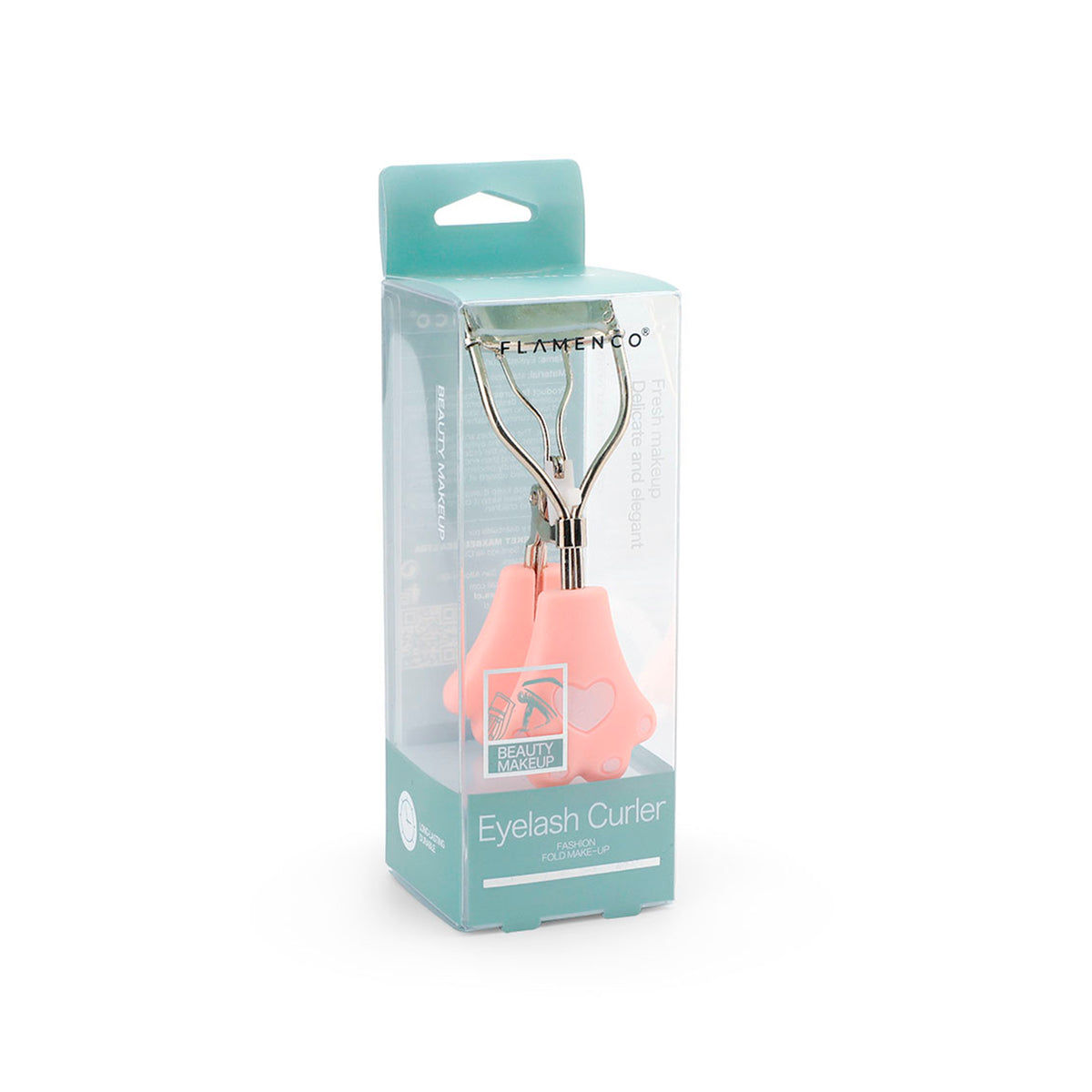 Encrestador de Pestañas Rosa Pastel
