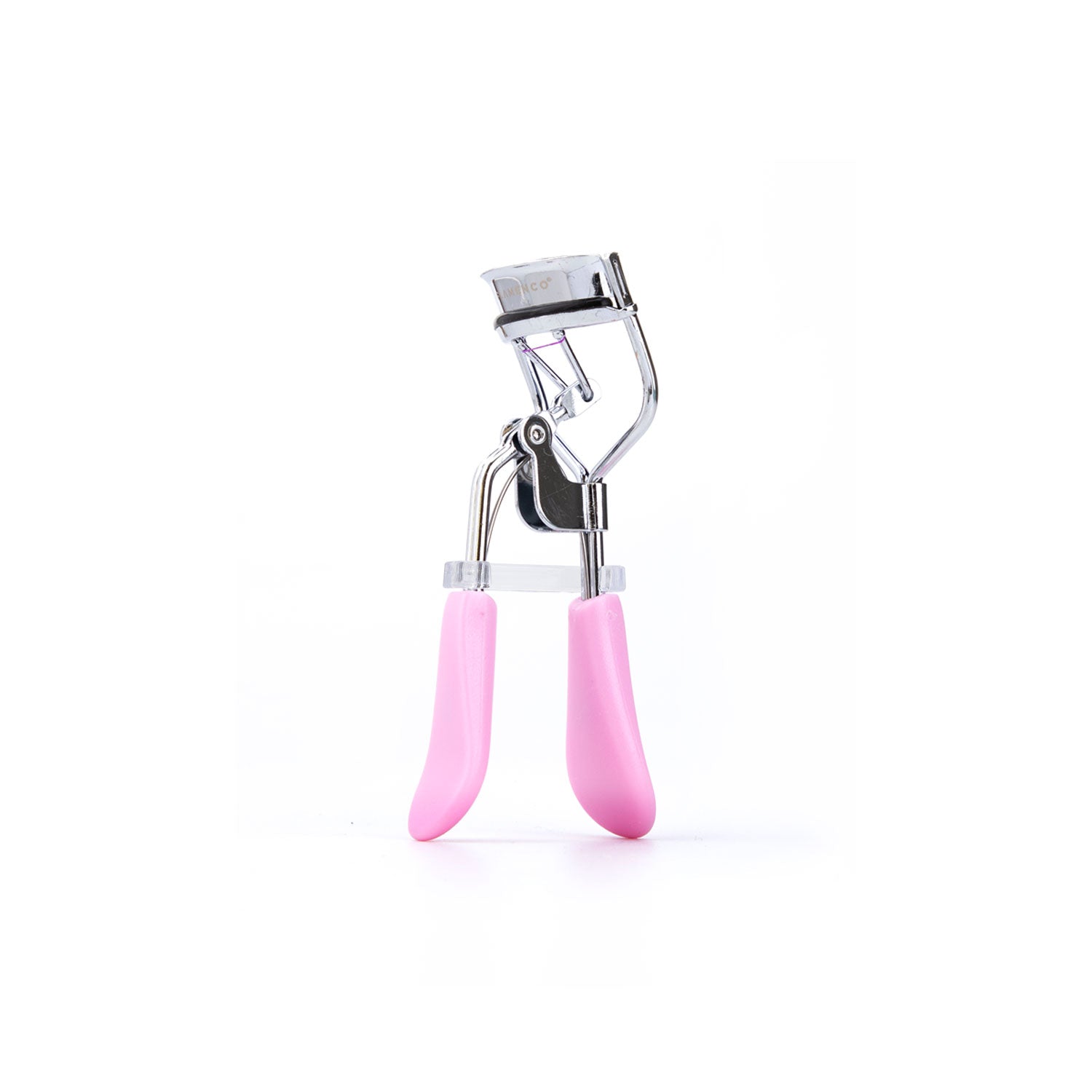Encrespador de Pestañas Metálico Rosado