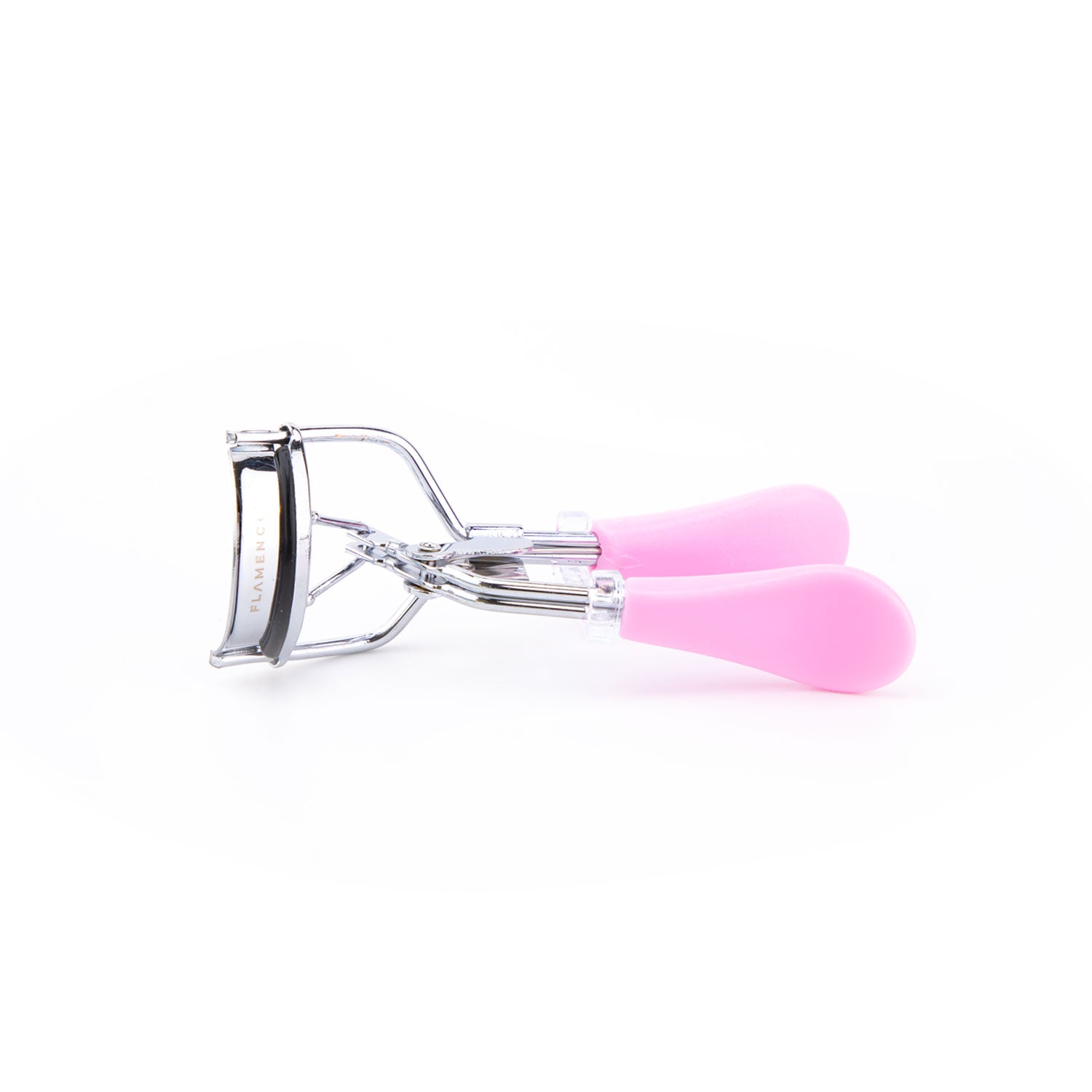 Encrespador de Pestañas Metálico Rosado