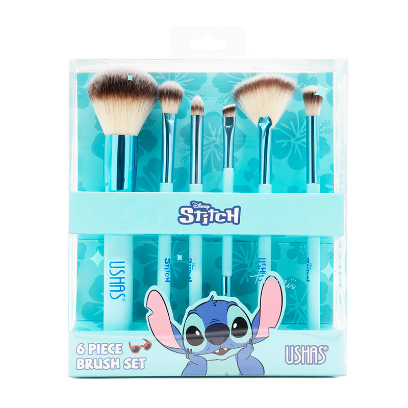 Set de 6 Brochas de Maquillaje Stitch