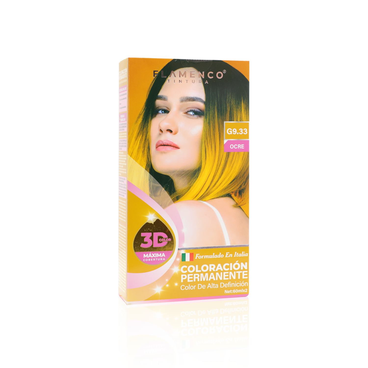 Tintura Pelo 3D Color G9.33 Ocre