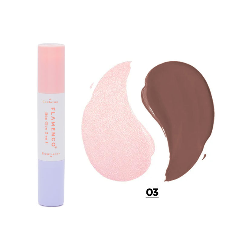 Contorno & Iluminador Duo Glow 2 en 1