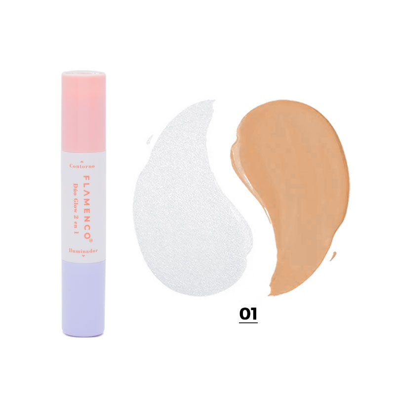 Contorno & Iluminador Duo Glow 2 en 1